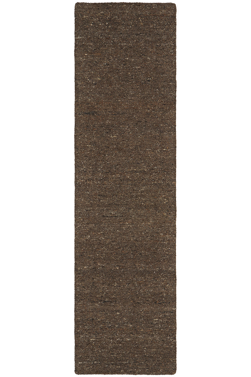 Conscious Loom Embrace Brown Runner Rug