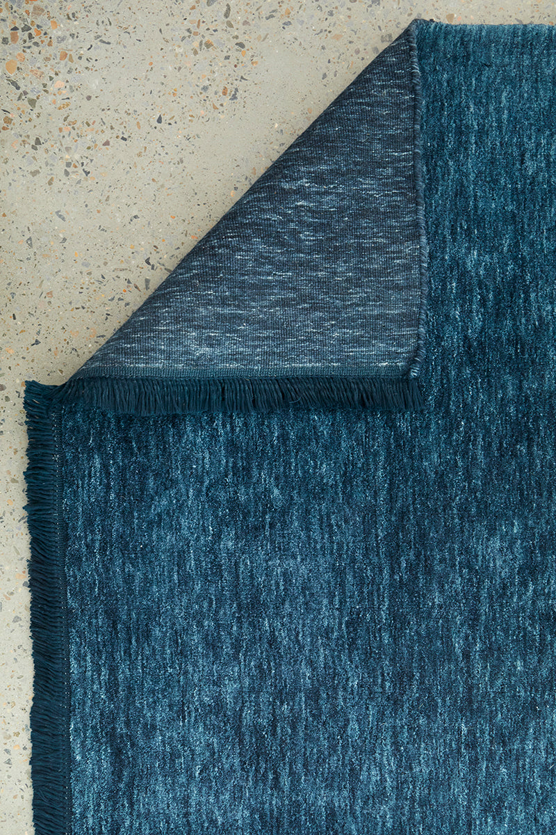 Conscious Loom Kinship Navy Rug