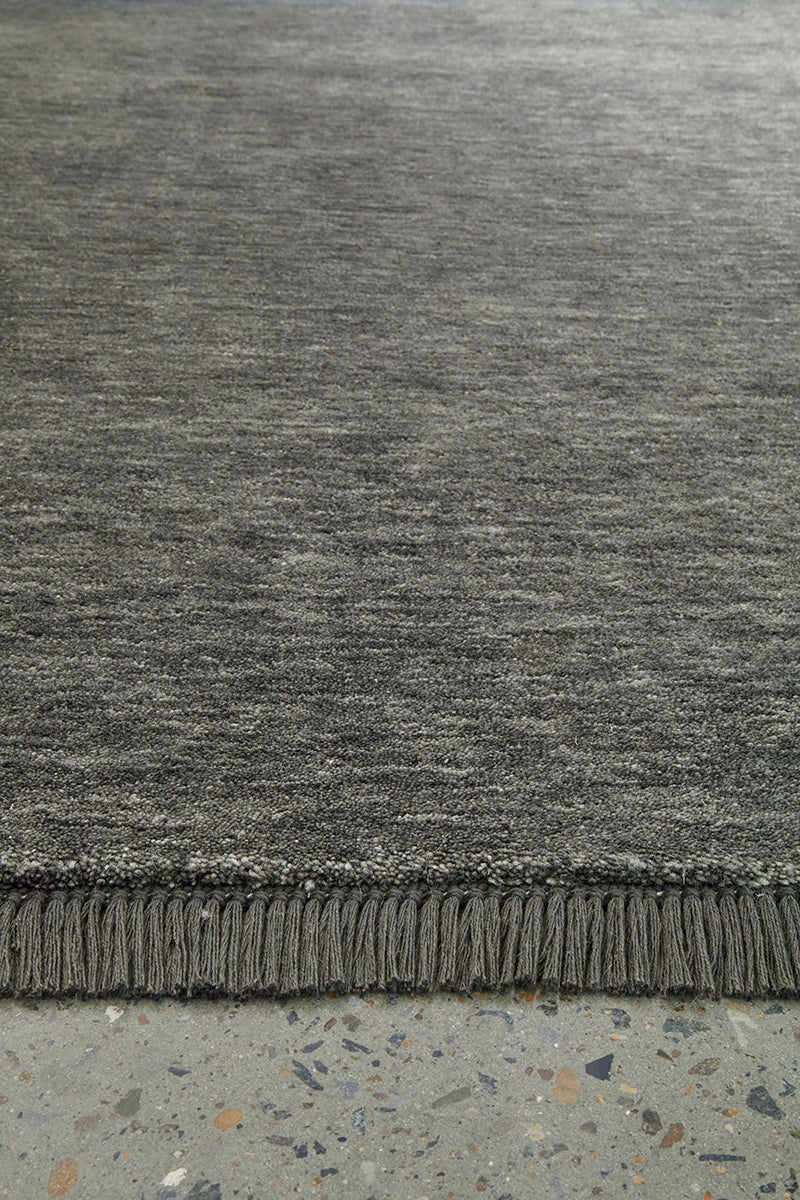 Conscious Loom Kinship Seal Grey Runner Rug