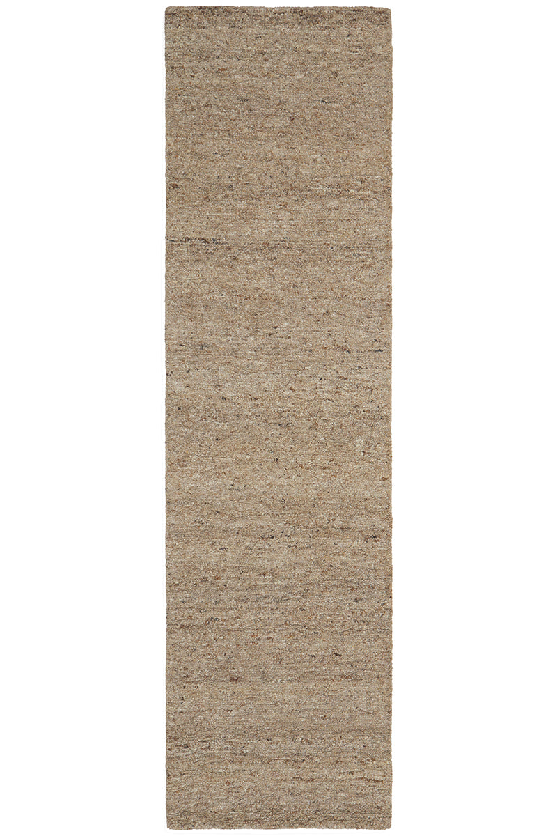 Conscious Loom Embrace Beige Runner Rug
