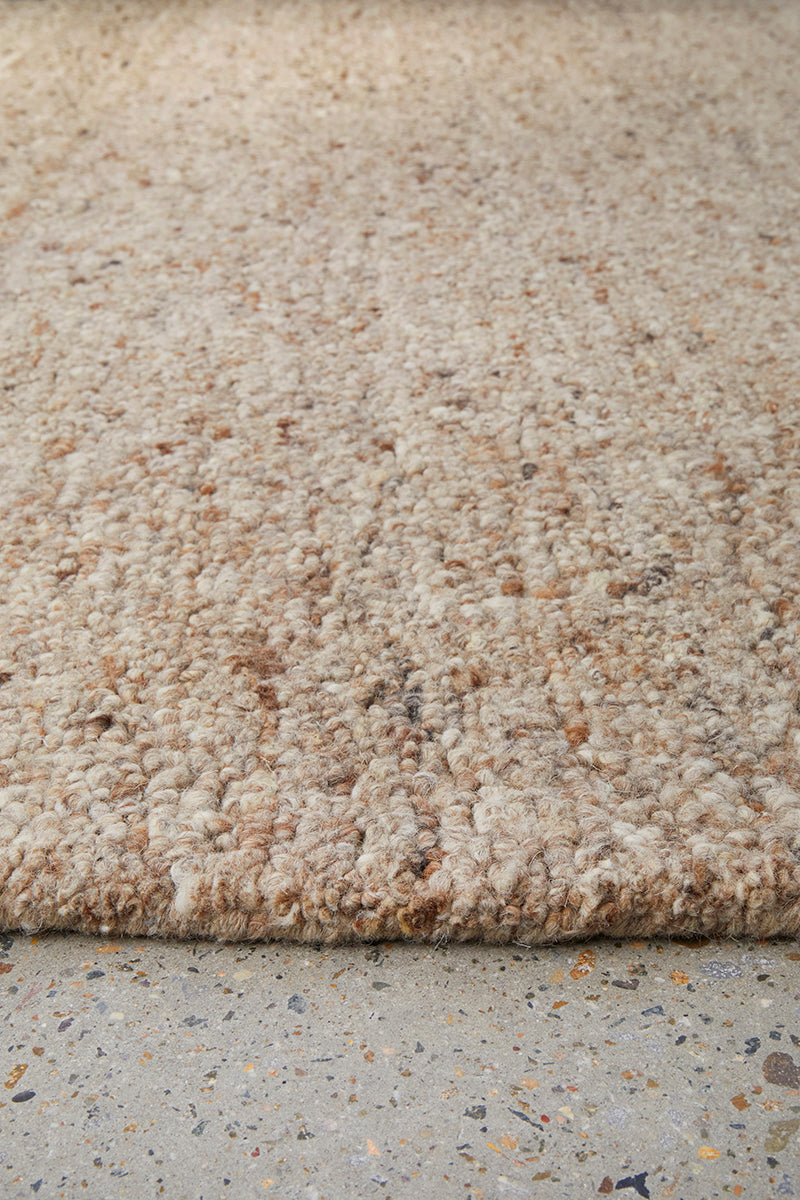 Conscious Loom Embrace Beige Runner Rug