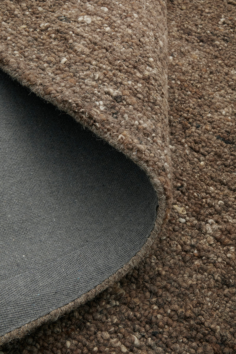 Conscious Loom Embrace Brown Runner Rug