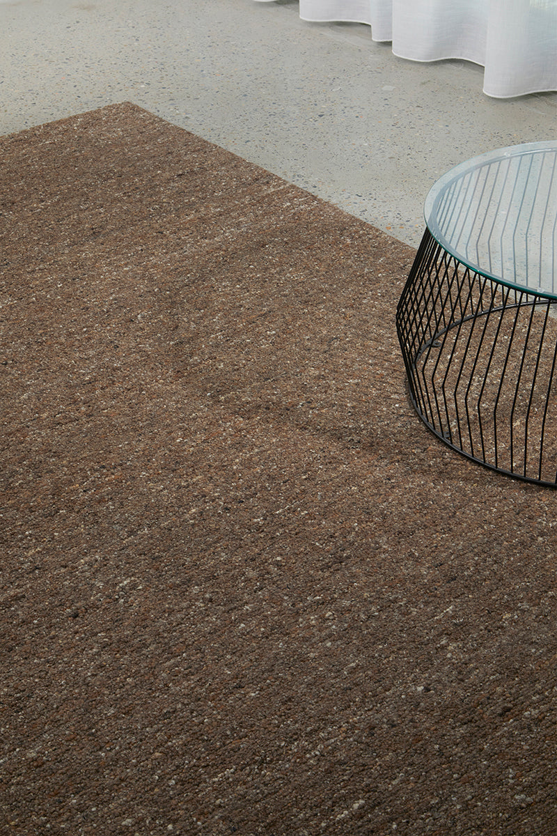 Conscious Loom Embrace Brown Rug