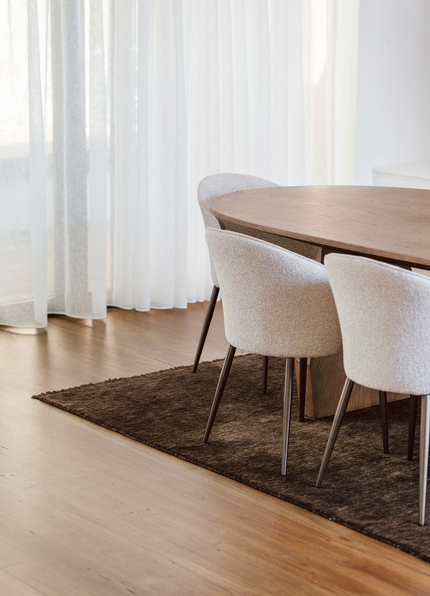 Conscious Loom Kinship Bear Brown Rug