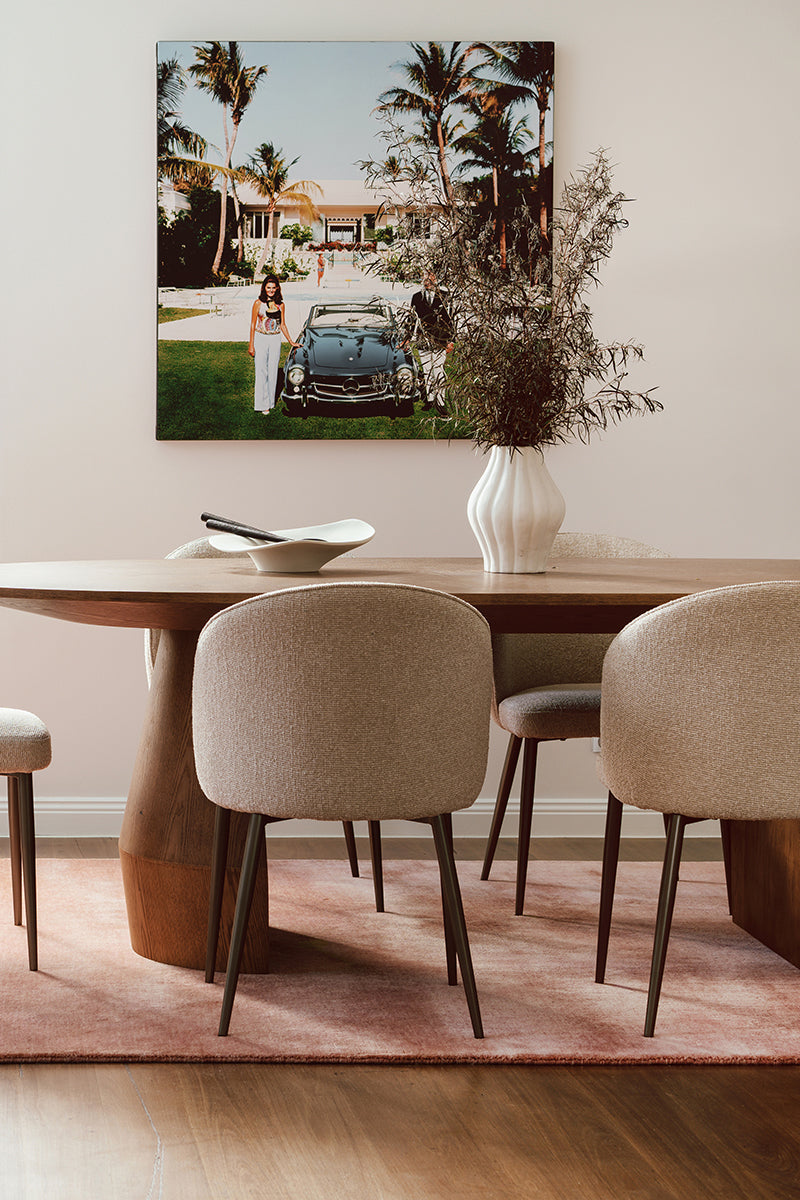 Conscious Loom Kinship Blush Pink Rug