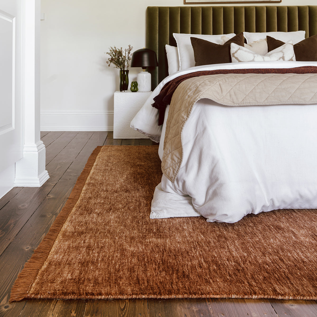 Caramel Rug Conscious Loom Kinship Caramel Rug