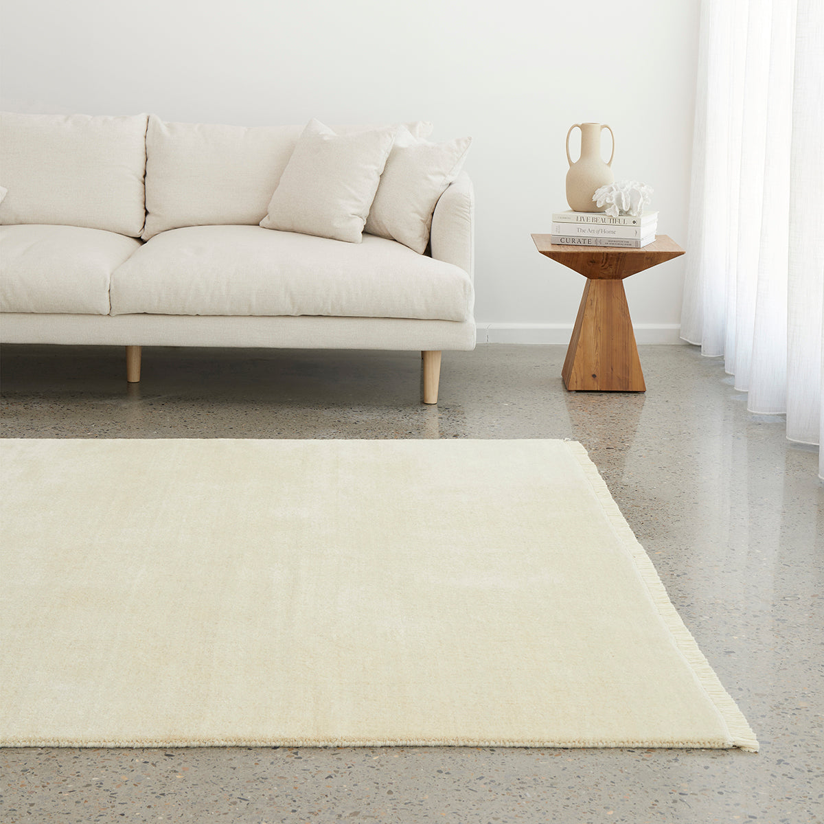 Conscious Loom Kinship Cream Rug
