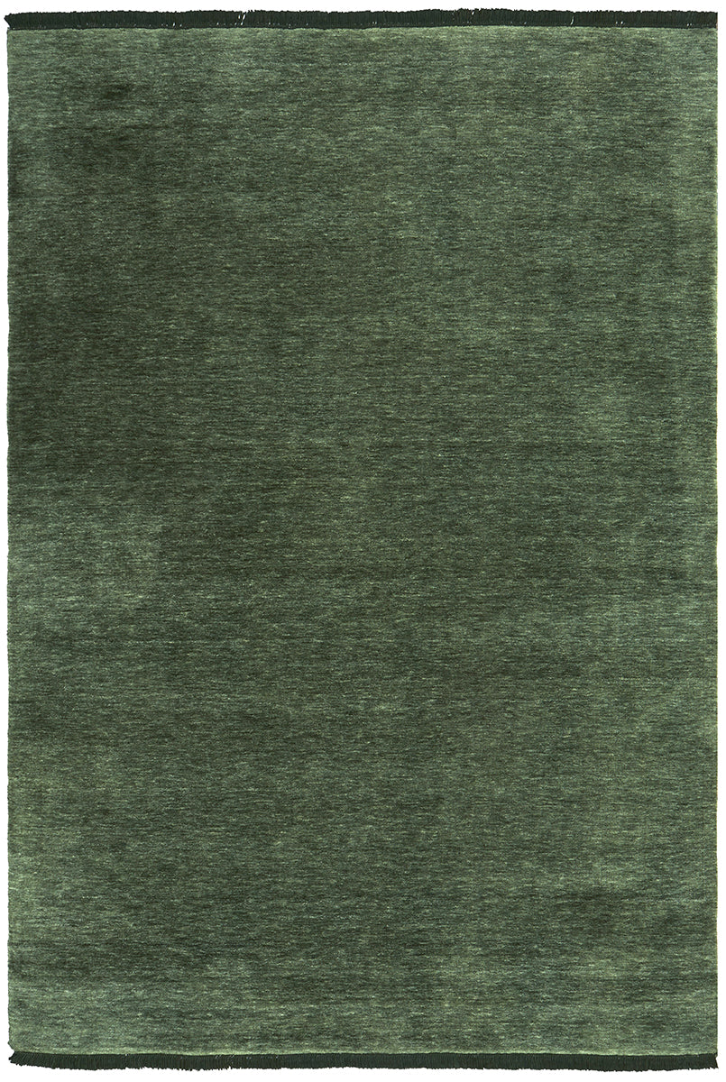 Conscious Loom Kinship Forest Green Rug