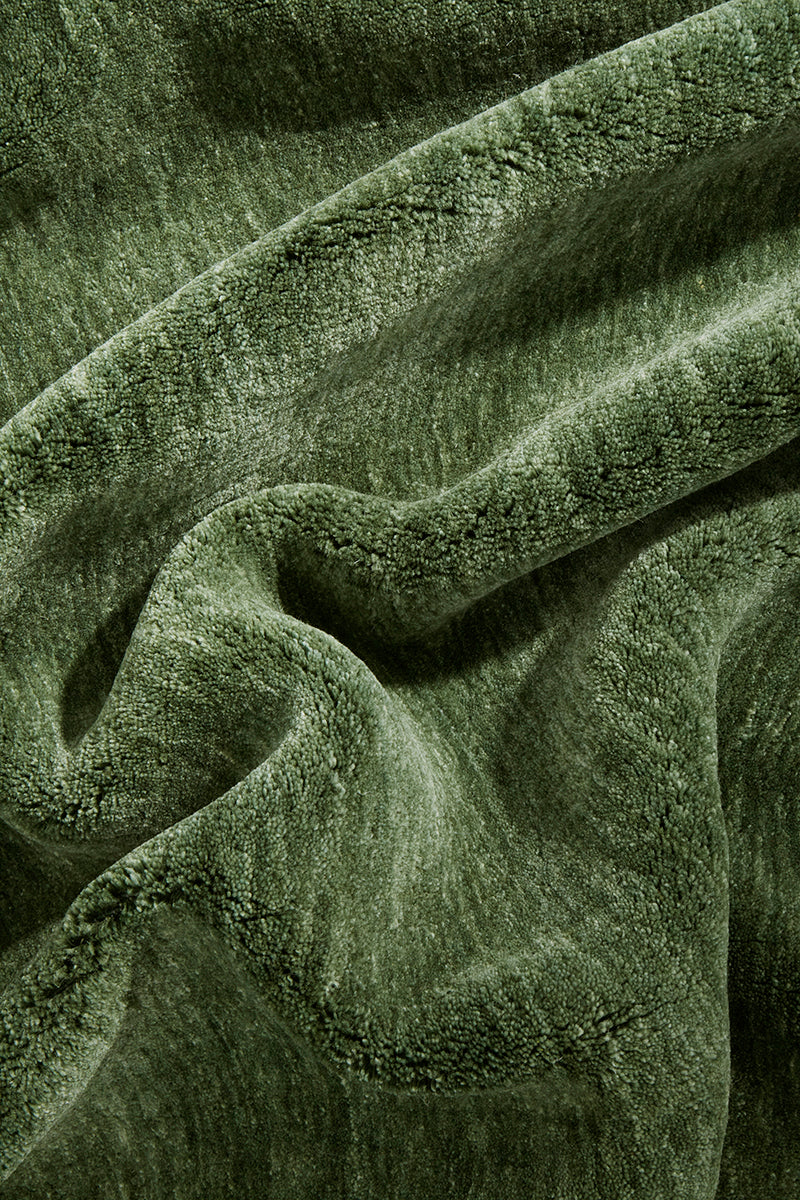 Conscious Loom Kinship Forest Green Rug