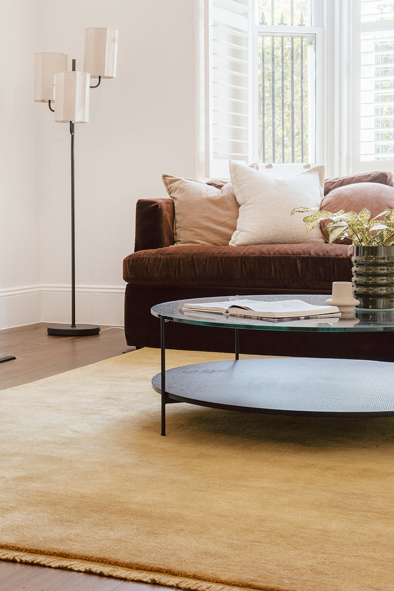 Conscious Loom Kinship Honey Rug