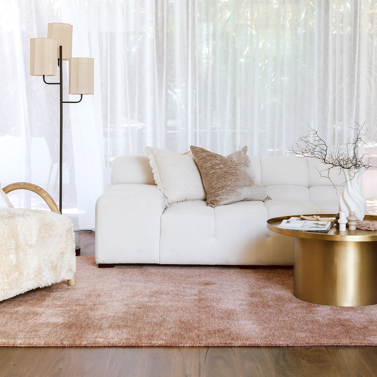 Conscious Loom Kinship Mocha Mousse Rug