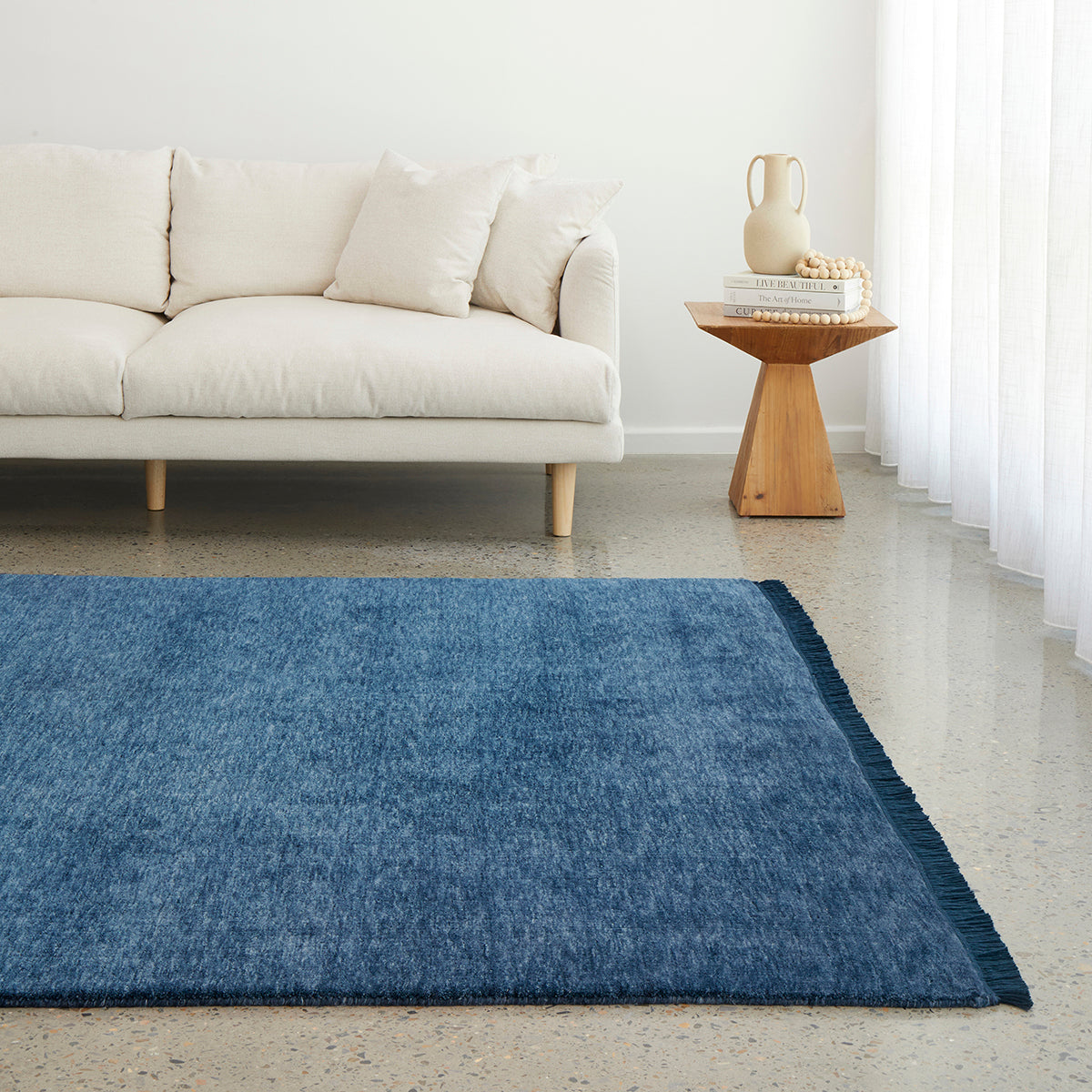 Conscious Loom Kinship Navy Rug