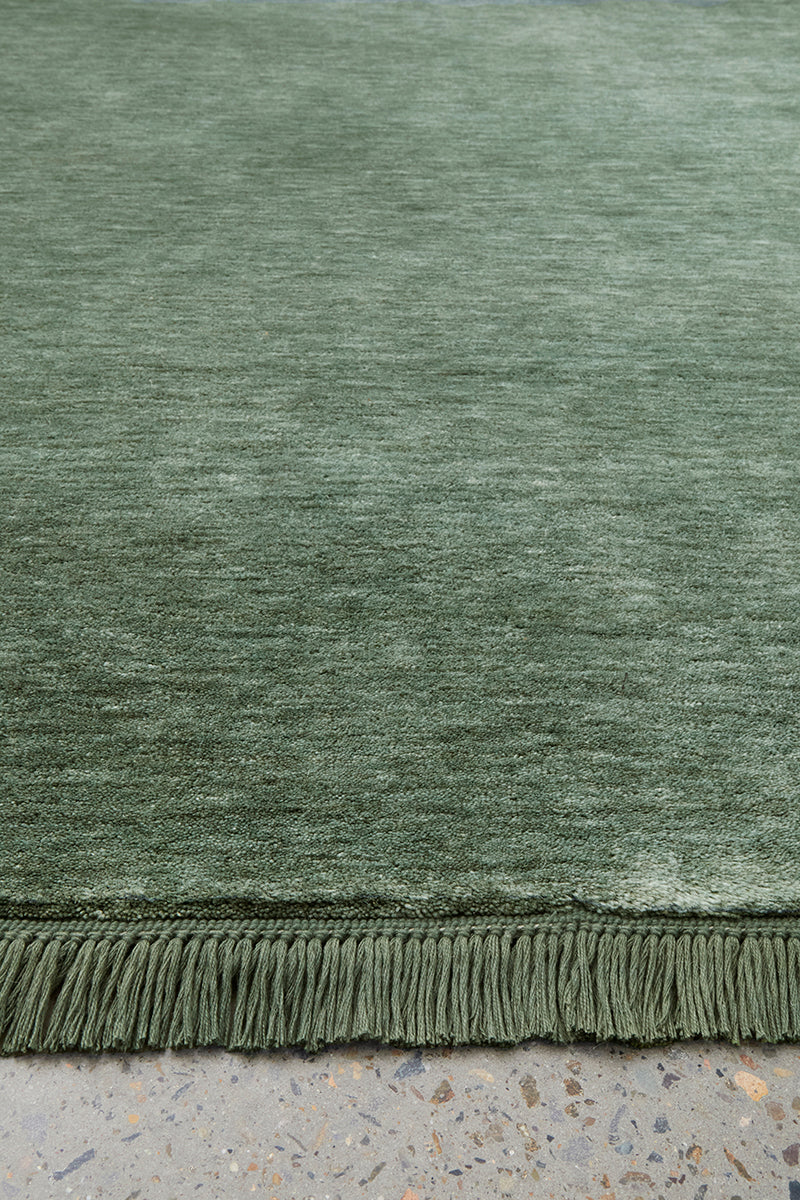 Conscious Loom Kinship Sage Green Rug